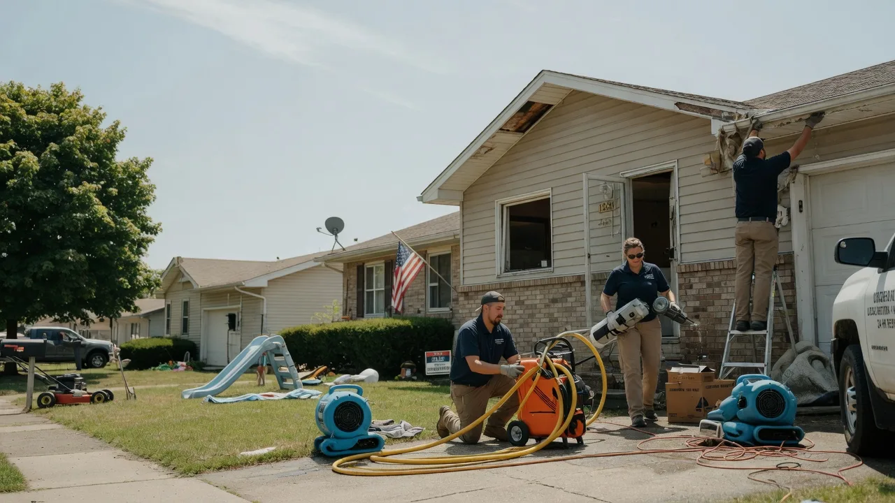 Water Damage Restoration in Charleston, IL near me
